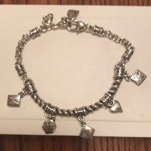 Brighton Silver Charm Bracelet